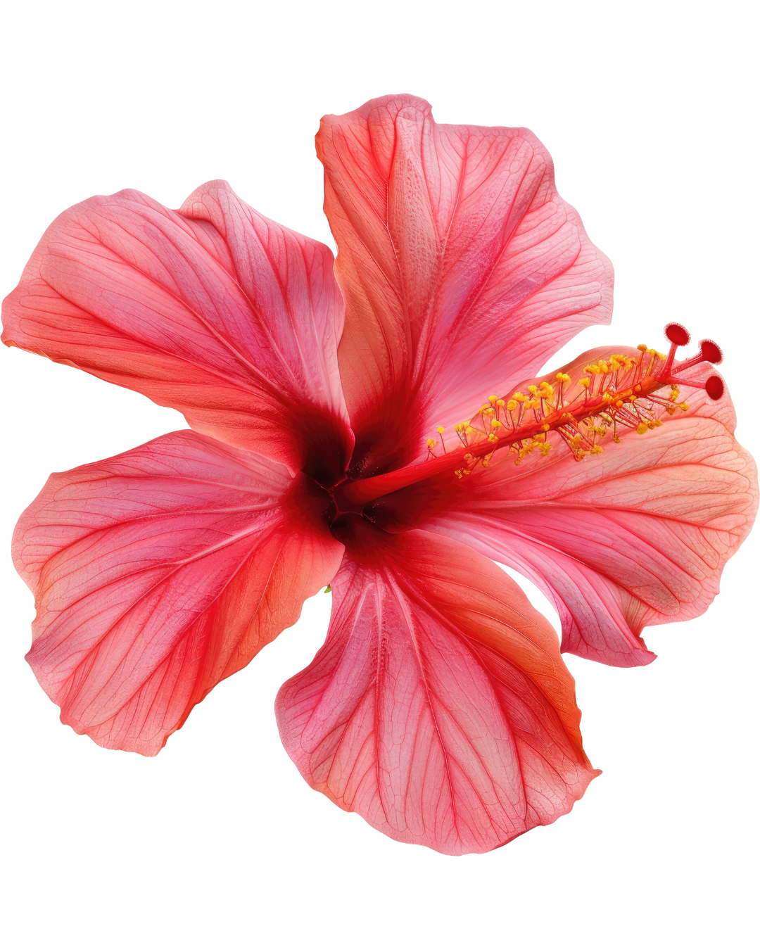 Decorative hibiscus flower